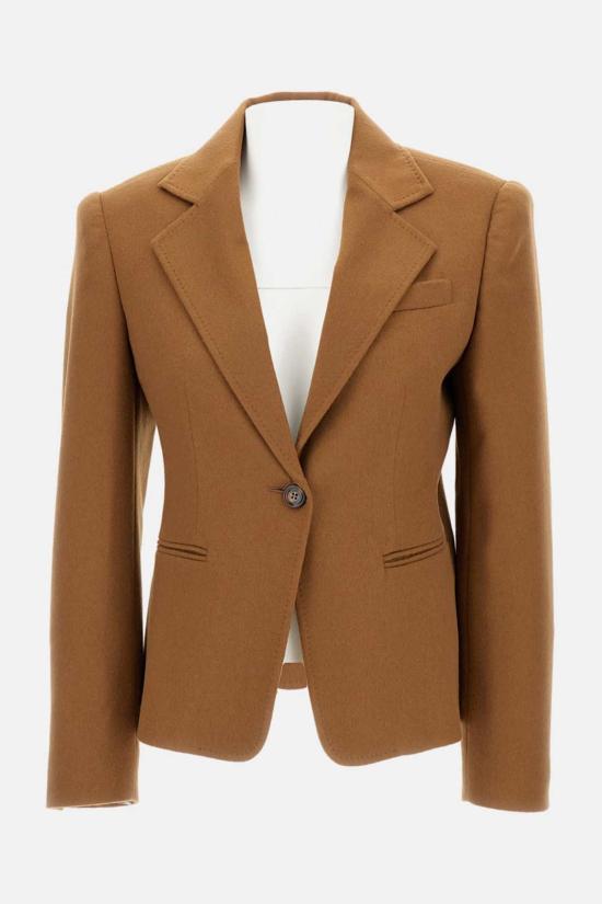  막스마라 수트 자켓 막스 마라 숏 재킷 블레이저 브라운 - MAX MARA