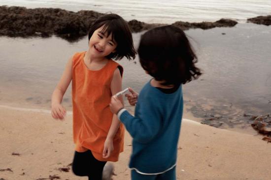  [키즈] Vild House of Little 원피스 키즈 빌드 하우스 오브 리틀 오가닉 코튼 벨벳 드레스 로우 시에나 - OTHER BRANDS