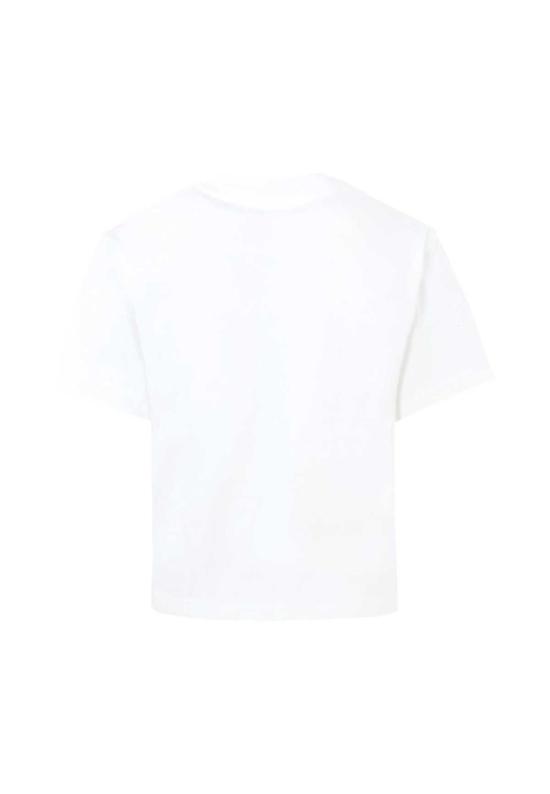  [키즈] 랑방 트레이닝 상의 아동용  로고 티셔츠 (화이트) - LANVIN