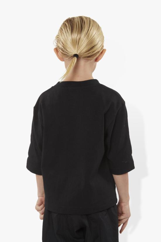  [키즈] THE CELECT 트레이닝 상의 키즈 테셀렉트 매버릭  블랙 - THE CELECT