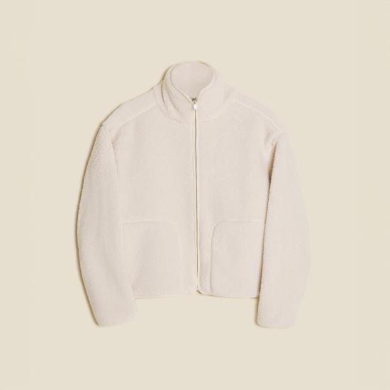  홀츠베일러 자켓 홀즈와일러 두아 플리스 재킷 크림 - HOLZWEILER