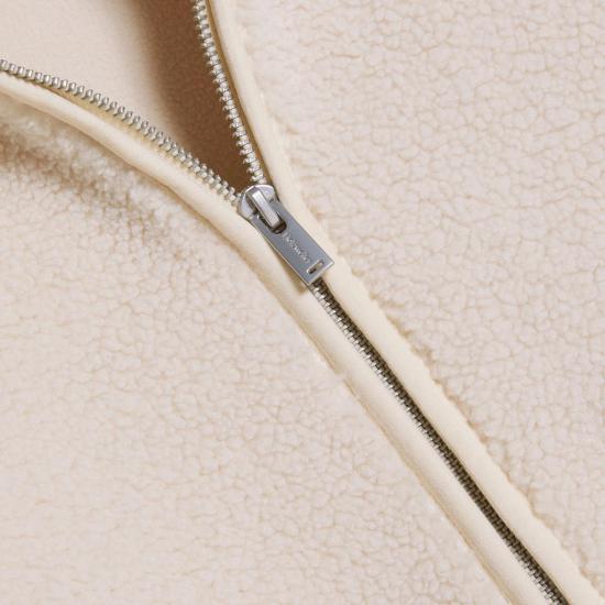  홀츠베일러 자켓 홀즈와일러 두아 플리스 재킷 크림 - HOLZWEILER