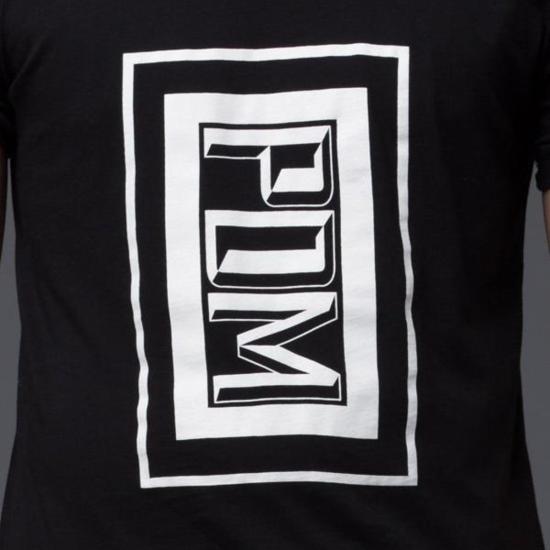  PALMIERS DU MAL 반팔 티셔츠 Palmiers Du Mal 그래픽 티셔츠 블랙 - PALMIERS DU MAL