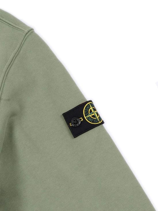  [키즈] 스톤 아일랜드 풀오버 키즈  스웨트셔츠 그린 - STONE ISLAND