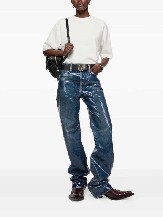 26SS 아크네 스튜디오 반팔 티셔츠 CL0218TSHI000018 DW0 ICEWHITE - ACNE STUDIOS