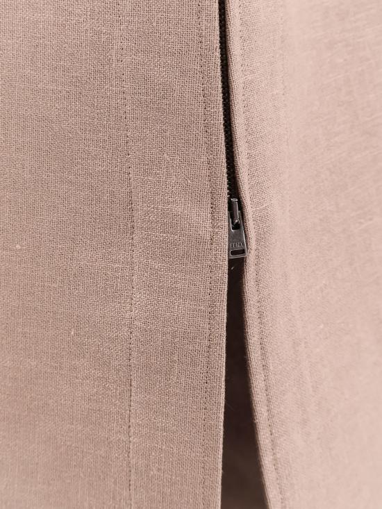  펜디 미디 스커트 브라운 - FENDI