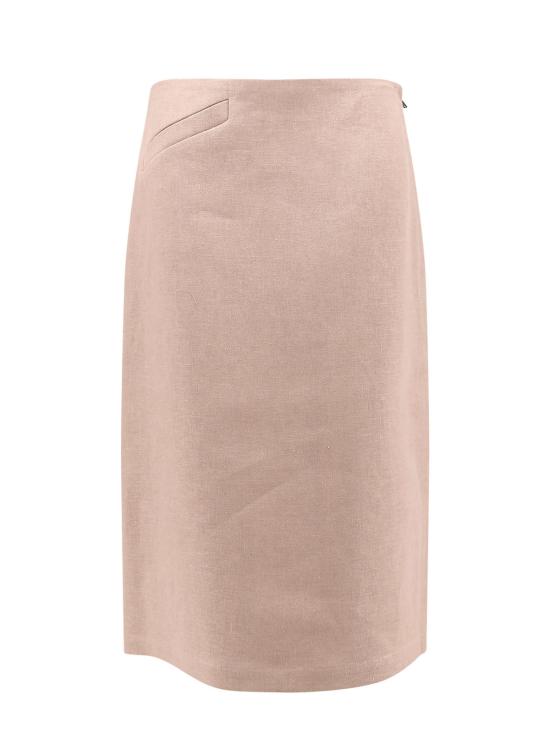  펜디 미디 스커트 브라운 - FENDI