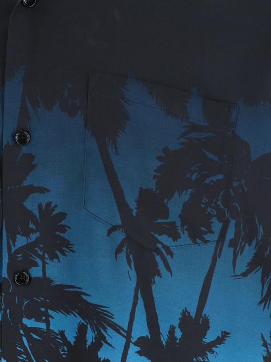  셀린느 반팔 셔츠 셀린 하와이안  멀티코 - CELINE