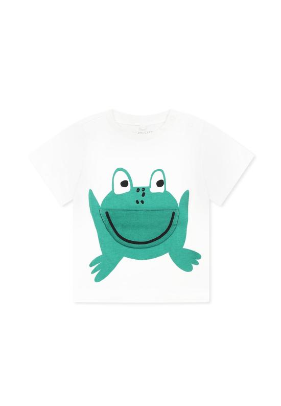  [키즈] 스텔라 맥카트니 탑 스텔라 매카트니 개구리 프린트 아동용 티셔츠 (화이트)