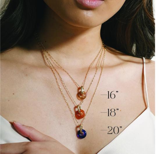  린지 루이스 주얼리 목걸이/팬던트 마일로 목걸이 - LINDSAY LEWIS JEWELRY