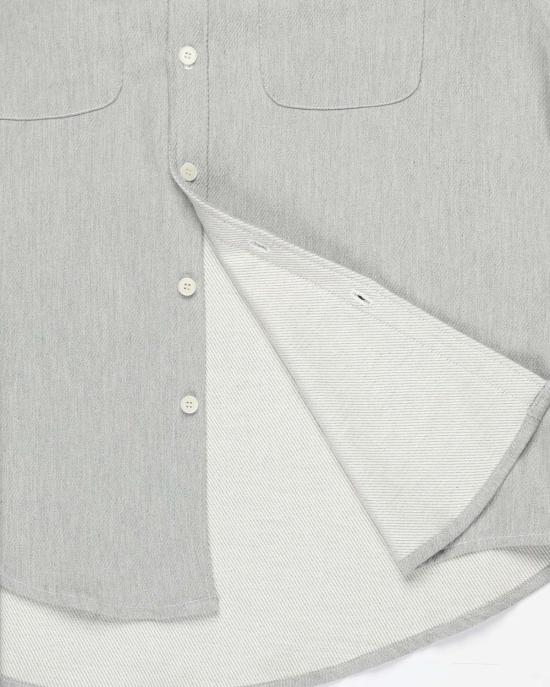  LWN 긴팔 셔츠 Lwn Brug 셔츠 헤더 그레이 - OTHER BRANDS