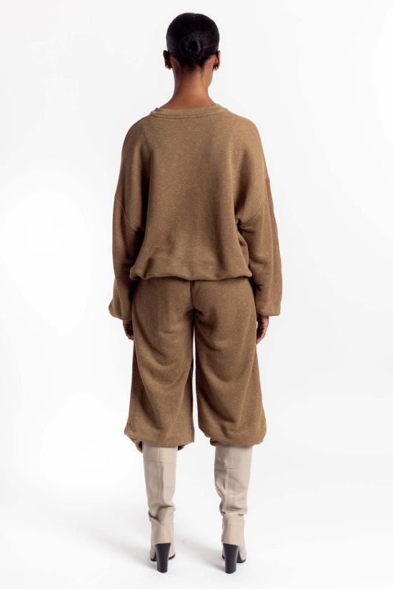  베이스레인지 스트레이트 팬츠 란 팬츠 스톤 그린 - BASERANGE