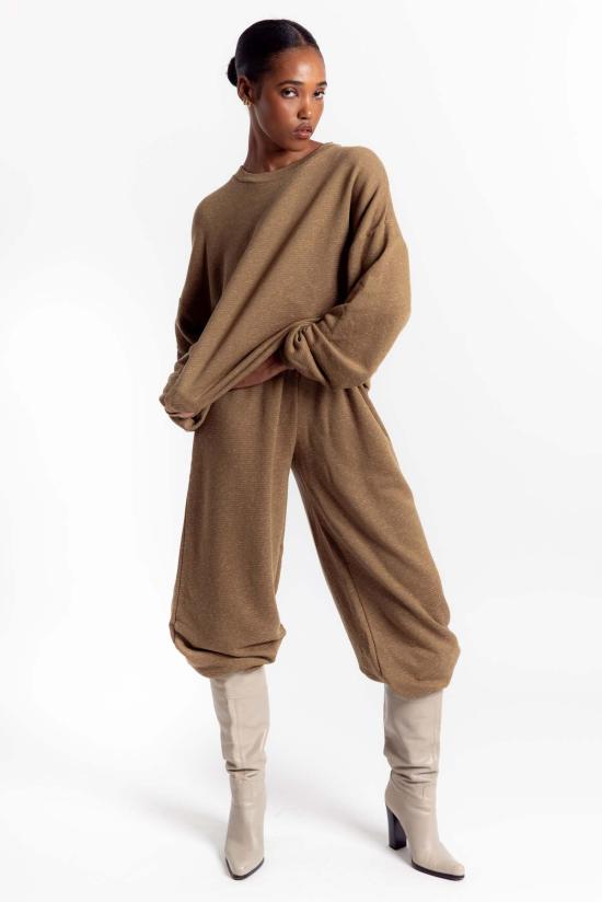  베이스레인지 스트레이트 팬츠 란 팬츠 스톤 그린 - BASERANGE