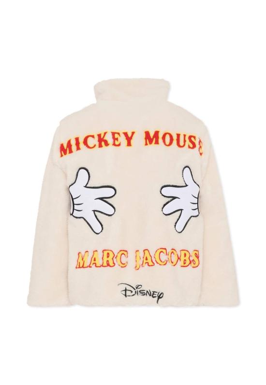  [키즈] 마크제이콥스 자켓 마크 제이콥스 아동용 미키 마우스 인조 모피 코트 (아이보리 색상)
