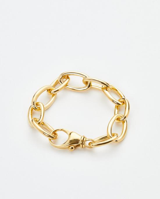  루스 오르티스 바디 주얼리 루즈 오리츠 클래식 체인 팔찌 골드 - LUZ ORTIZ