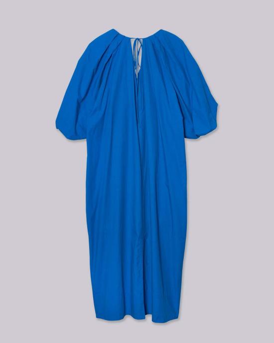  사야카 다비스 뉴욕 롱 원피스 사야카 데이비스 뉴욕 턱드 코쿤 드레스 세룰리안 - SAYAKA DAVIS NEW YORK