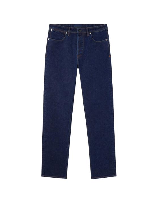  스톤 아일랜드 데님 팬츠 스트레치 인디고 데님 린스드 진 블루린스