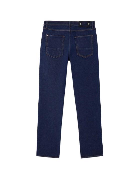  스톤 아일랜드 데님 팬츠 스트레치 인디고 데님 린스드 진 블루린스 - STONE ISLAND