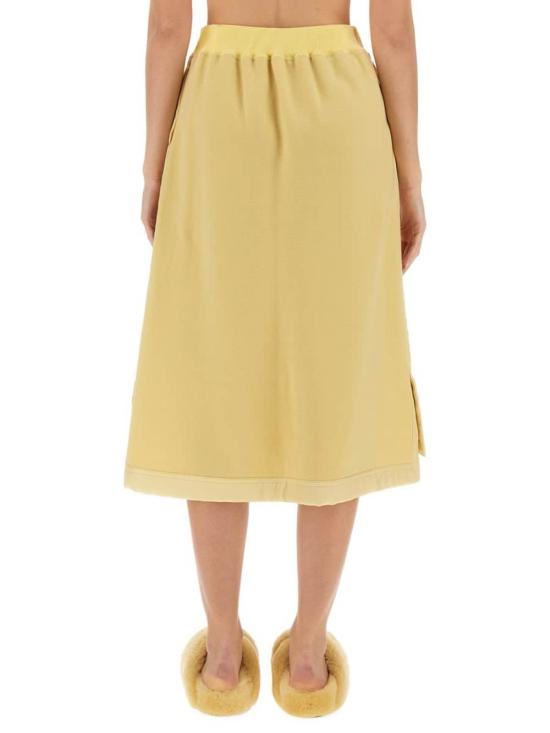  질샌더 미디 스커트 질 샌더  옐로우 - JIL SANDER