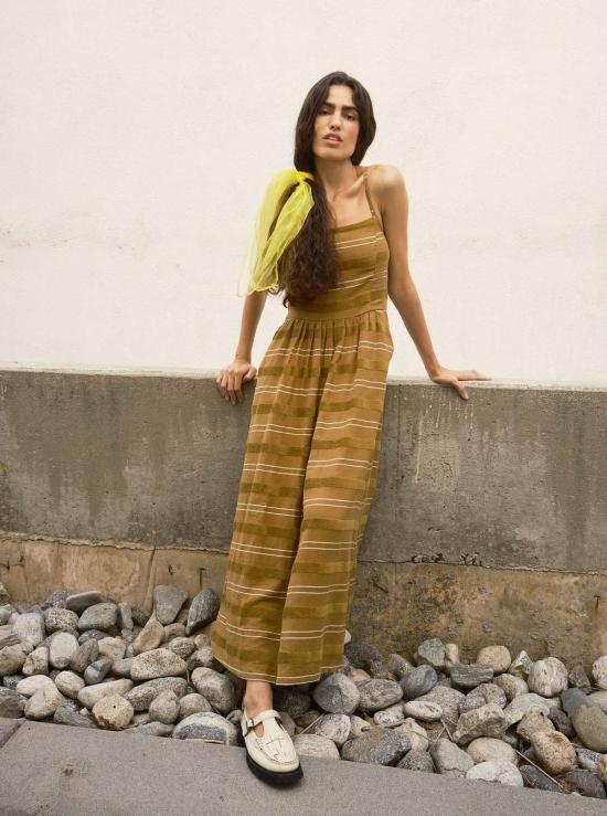  에이스 앤 지그 롱 원피스 에이스 & 지그 케네디 드레스 - ACE & JIG