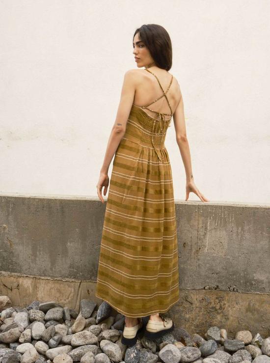  에이스 앤 지그 롱 원피스 에이스 & 지그 케네디 드레스 - ACE & JIG