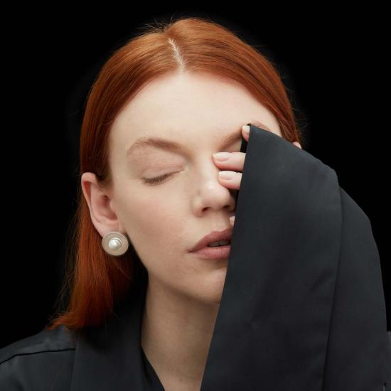  밍유왕 이어링 밍위 왕 콘스탄틴 귀걸이 (은색)