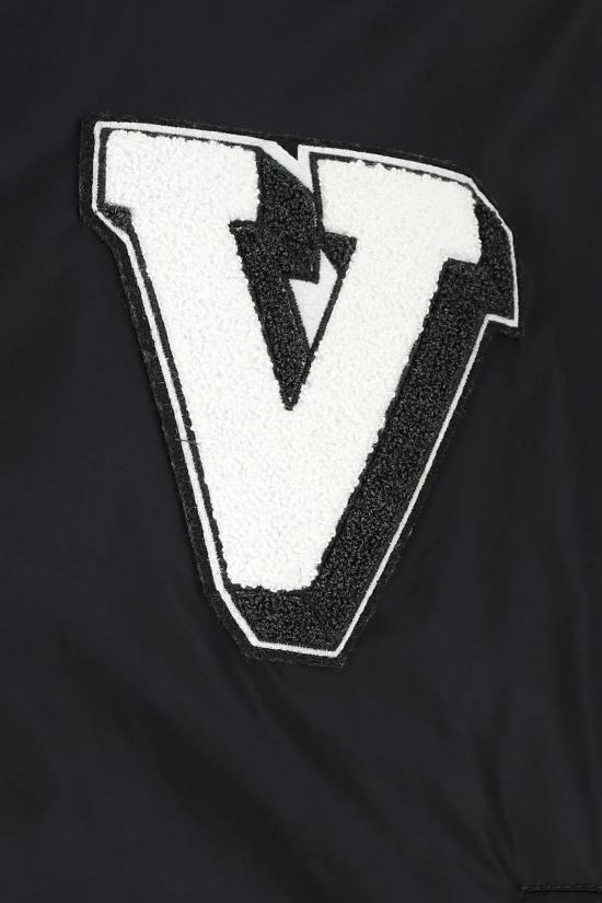  발렌티노 가라바니 봄버 자켓 미드나잇 블루 나일론 재킷 네이비 - VALENTINO GARAVANI