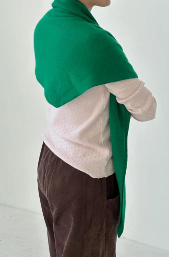  르 봉 머플러/스카프 르봉 캐시미어 숄 - LE BON