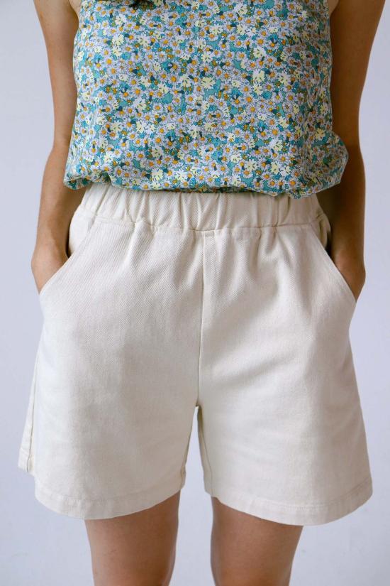  르 본 숍 데님 숏팬츠 Le Bon Shoppe City 반바지 블루 데님 - Le Bon Shoppe