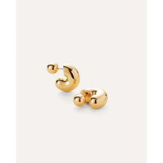  제니 버드 이어링 톰 후프 미디엄  골드 - JENNY BIRD