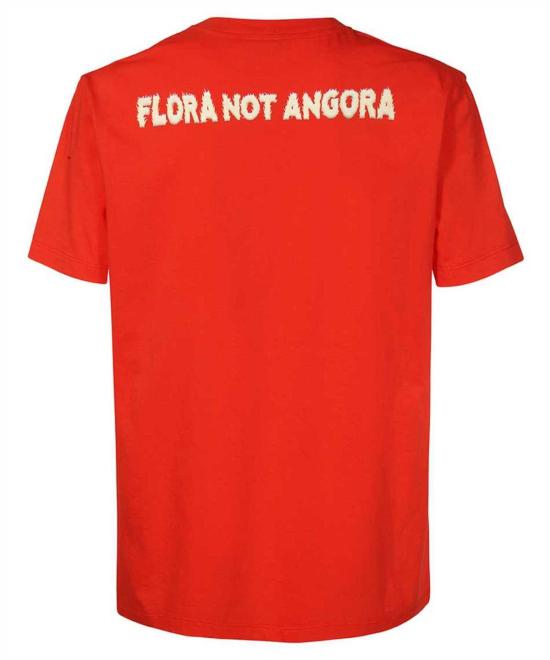  스텔라 맥카트니 반팔 티셔츠 스텔라 매카트니 코튼 티셔츠 코랄 - STELLA MCCARTNEY