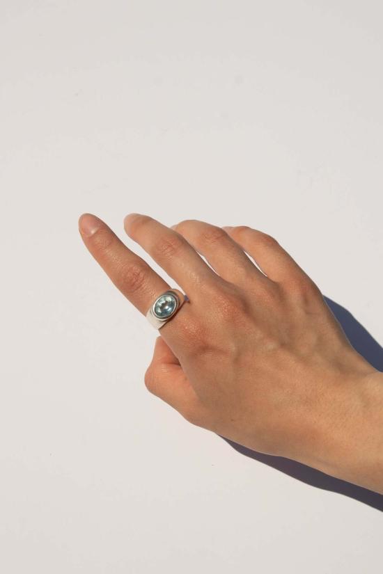  오디세이아 반지 Odissea Milano  블루 토파즈 - ODISSEA