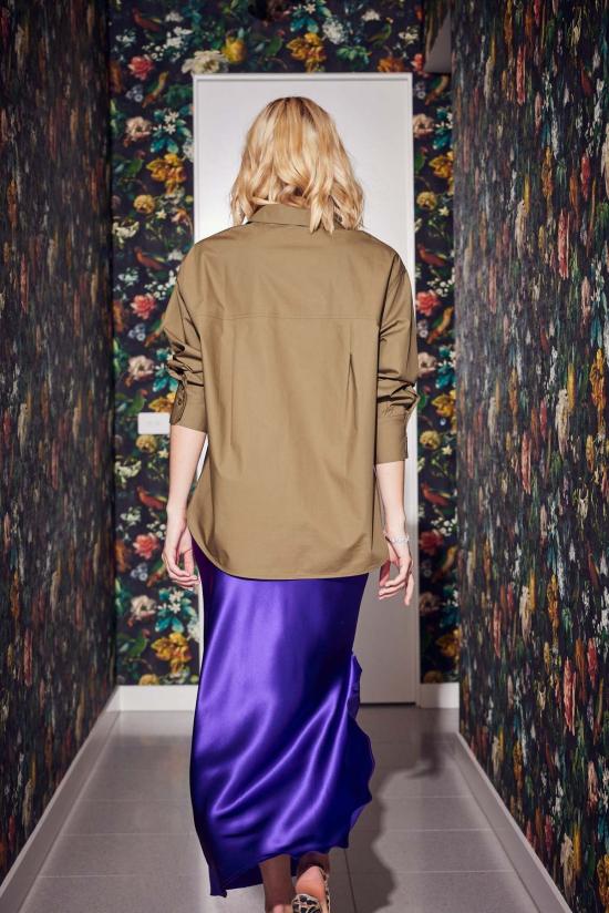  Lindsay Nicholas New York 셔츠 린지 니콜라스 뉴욕 마샤 오버사이즈 셔츠 올리브 - LINDSAY NICHOLAS NEW YORK