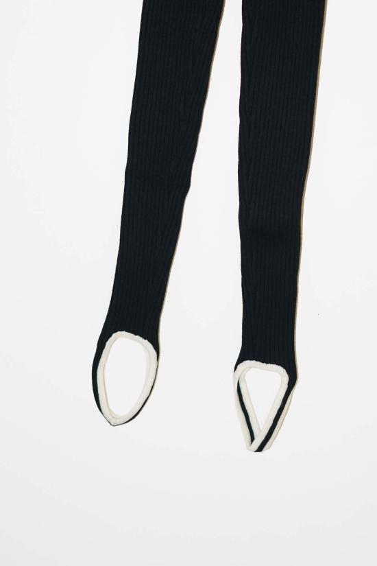  giu giu 레깅스 지우 지우 논나 라이딩 팬츠 블랙 - OTHER BRANDS