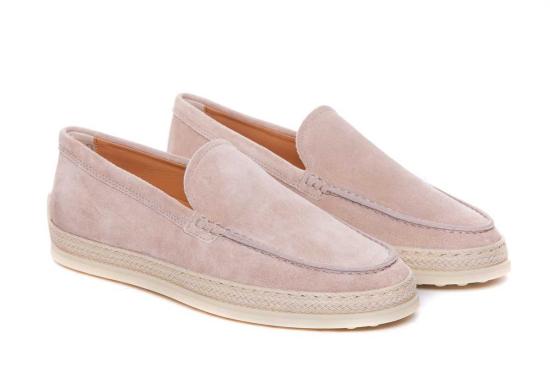  토즈 로퍼 스웨이드 가죽  베이지 - TODS