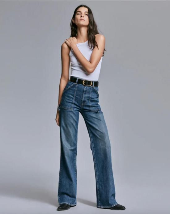  닐리로탄 데님 팬츠 닐리 로탄 퀀틴 진