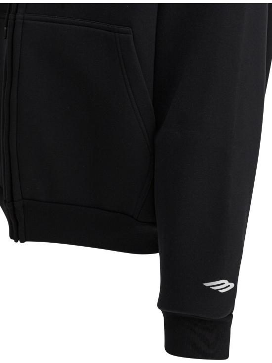 26SS 발렌시아가 3B 스포츠 아이콘 집업 후드 855304TQVN99034 BLACK - BALENCIAGA