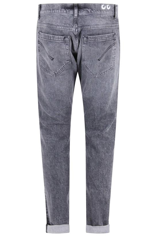  돈답 데님 팬츠 Dondup Pantalone Geroge Jeans Nero Lavato - DONDUP