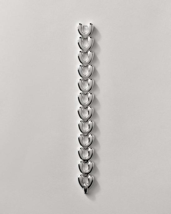  아니카 이네즈 바디 주얼리 라지 하트 링크 브레이슬릿