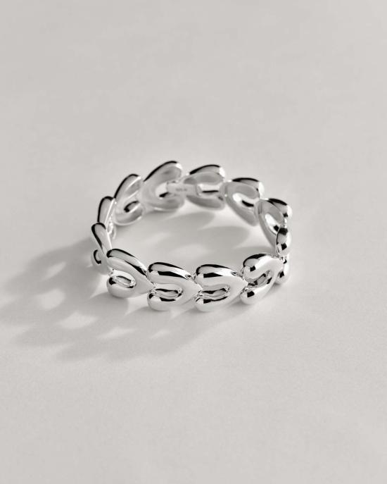  아니카 이네즈 바디 주얼리 라지 하트 링크 브레이슬릿 - ANNIKA INEZ