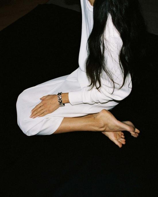  아니카 이네즈 바디 주얼리 라지 하트 링크 브레이슬릿 - ANNIKA INEZ