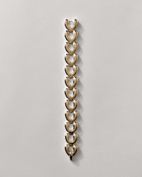  아니카 이네즈 바디 주얼리 라지 하트 링크 브레이슬릿 - ANNIKA INEZ