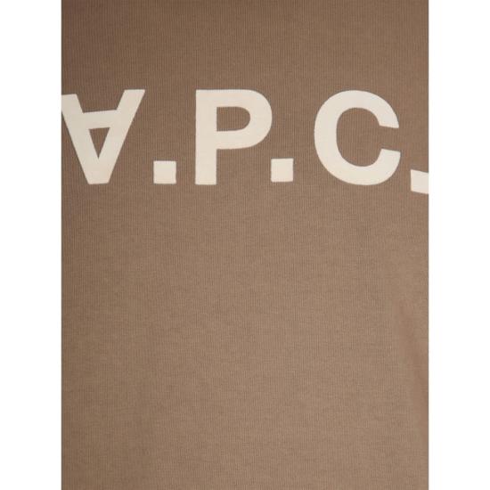  아페쎄 반팔 티셔츠 A.P.C. 면 티셔츠 블루 - A.P.C.