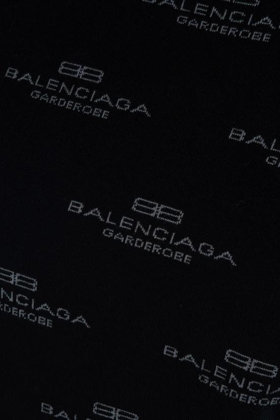  발렌시아가 자켓 Balenciaga Maglieria 플리스 블랙 그레이 - BALENCIAGA