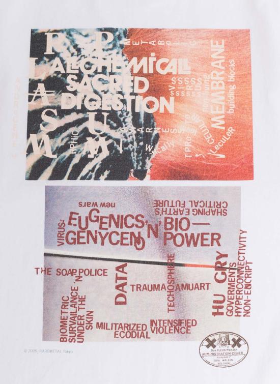  RARE METAL 반팔 티셔츠 레어 메탈 크리티컬 퓨처 티셔츠 - OTHER BRANDS