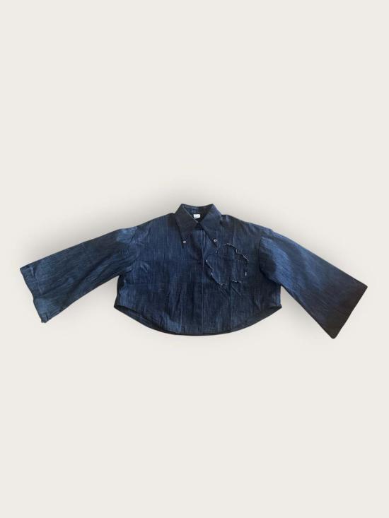  메리 로 자켓 데님 플라워 파워 세트 - MARY LO