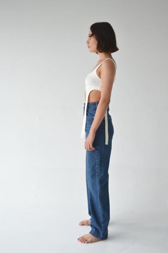  스머키 민소매 티셔츠 세이바 크롭 탱크 - SMUCKY