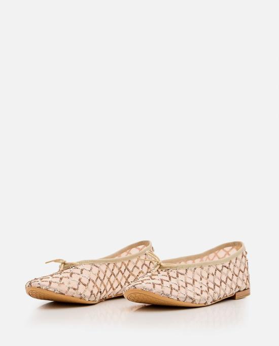  레페토 플랫 슈즈 댄서 슈즈 베이지 - REPETTO