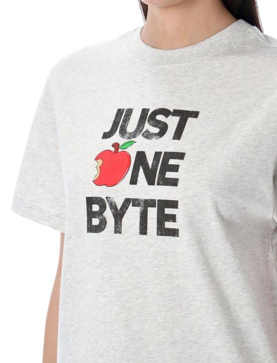  코페르니 반팔 티셔츠 X 디즈니 저스트 원 바이트 박시 티셔츠 그레이 - COPERNI
