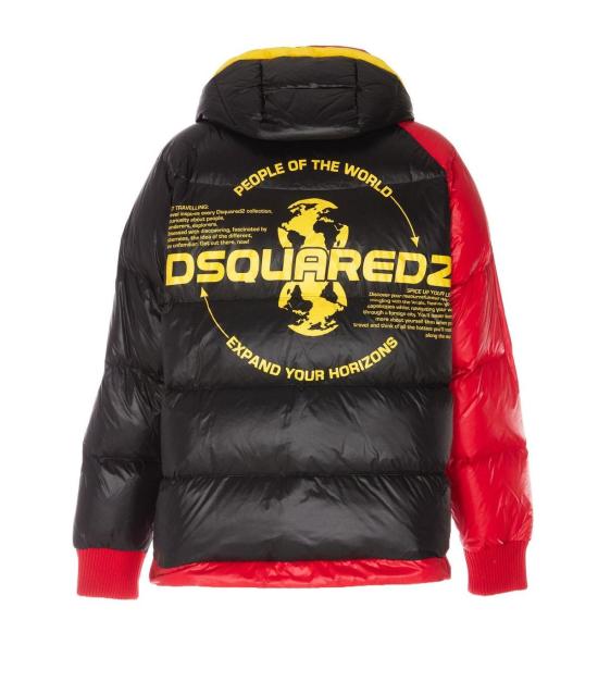  디스퀘어드2 패딩 Dsquared2 크레스트  재킷 레드 - DSQUARED2